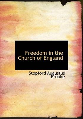 Book cover for Freedom in the Church of England