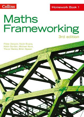 Cover of KS3 Maths Homework Book 1