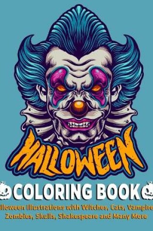 Cover of Halloween Coloring Book