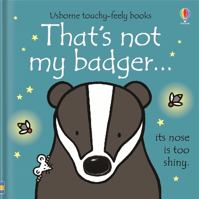 Book cover for That's not my badger…