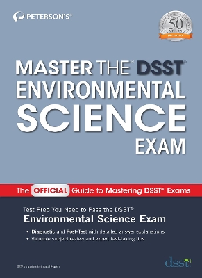 Book cover for Master the DSST Environmental Science Exam