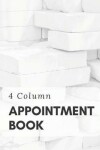 Book cover for 4 Column Appointment Book