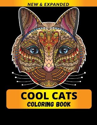 Book cover for Cool Cats Coloring Book