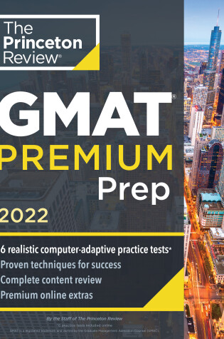 Cover of Princeton Review GMAT Premium Prep, 2022