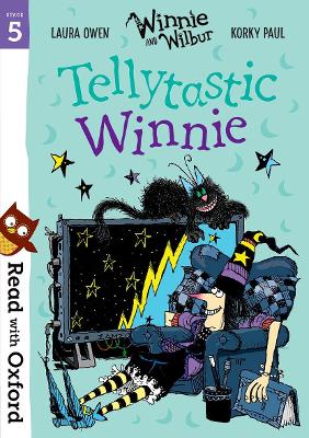 Book cover for Read with Oxford: Stage 5: Winnie and Wilbur: Tellytastic Winnie