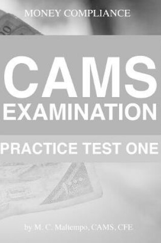 Cover of CAMS Examination Practice Test One