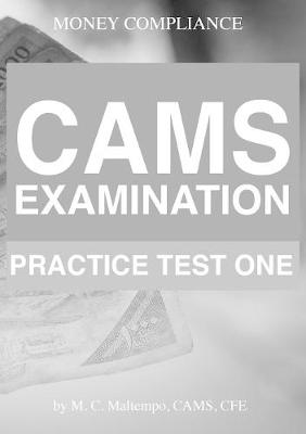 Cover of CAMS Examination Practice Test One