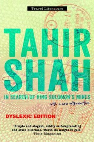 Cover of In Search of King Solomon's Mines, Dyslexic edition