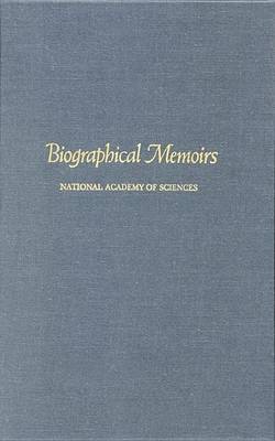 Book cover for Biographical Memoirs V.73