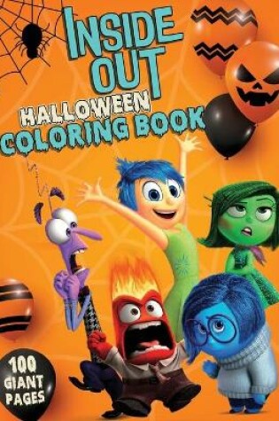Cover of Inside out Halloween Coloring Book