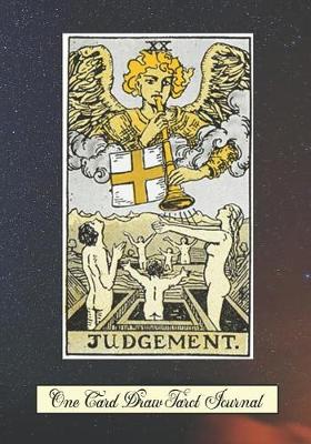 Book cover for Judgement One Card Draw Tarot Journal