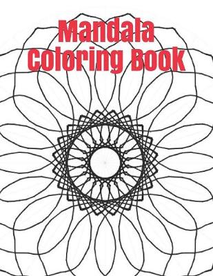 Book cover for Mandala Coloring Book