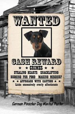 Book cover for German Pinscher Dog Wanted Poster