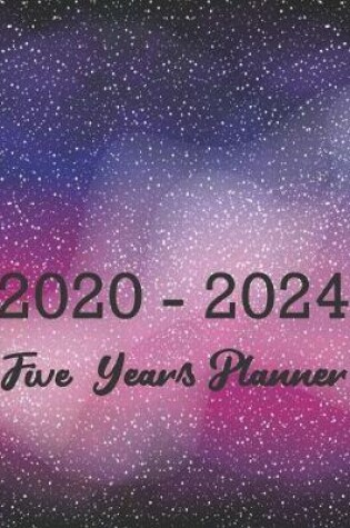 Cover of 2020 -2024 Five Years Planner