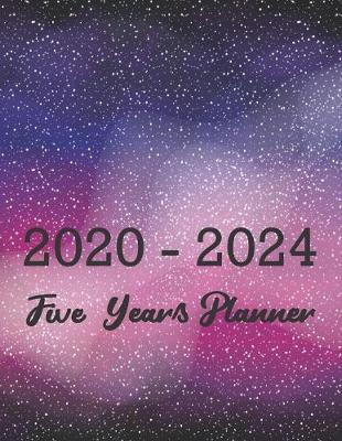 Book cover for 2020 -2024 Five Years Planner