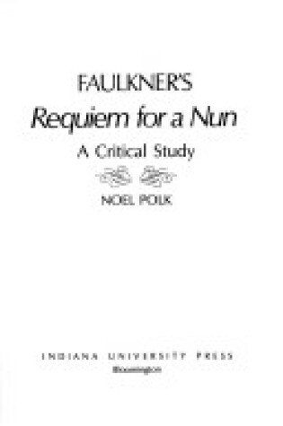 Cover of Faulkner's "Requiem for a Nun"