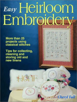 Book cover for Easy Heirloom Embroidery