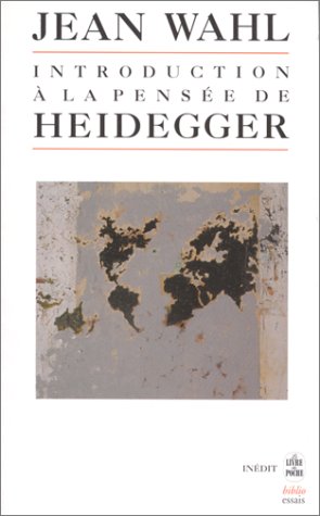 Cover of Introduction a Pensee de Heidegger