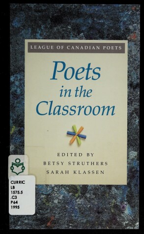 Book cover for Poets in the Classroom