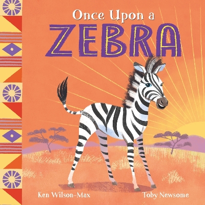 Book cover for Once Upon a Zebra