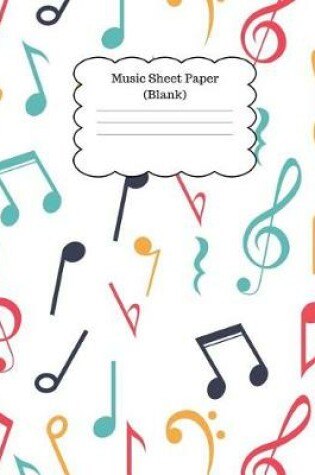 Cover of Music Sheet Paper (Blank)