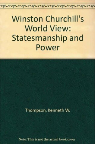 Cover of Winston Churchill's World View