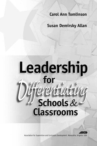 Cover of Leadership for Differentiating Schools & Classrooms