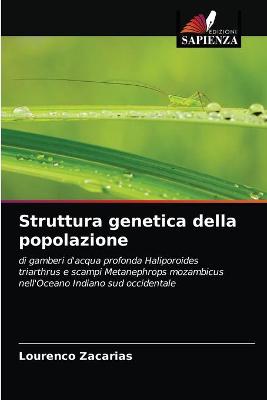 Book cover for Struttura genetica della popolazione