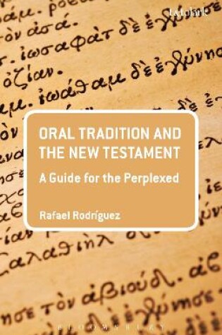 Cover of Oral Tradition and the New Testament