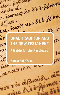 Book cover for Oral Tradition and the New Testament