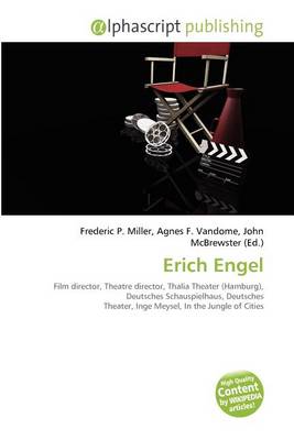 Book cover for Erich Engel