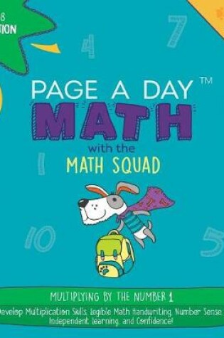 Cover of Page a Day Math Multiplication Book 1