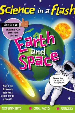 Cover of Science in a Flash: Earth and Space