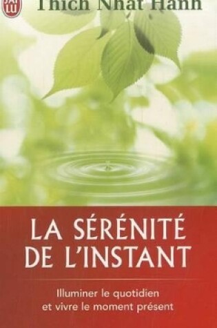Cover of La Serenite de L'Instant
