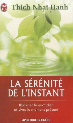 Book cover for La Serenite de L'Instant