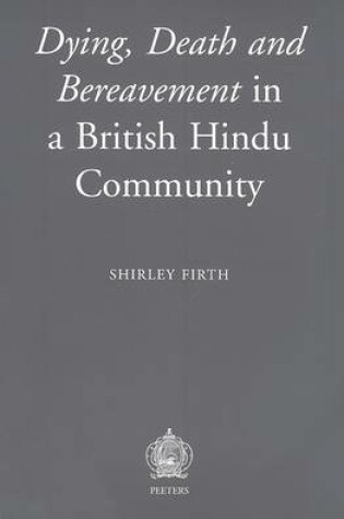 Cover of Dying Death and Bereavement in a British