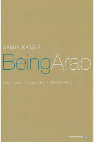 Cover of Being Arab