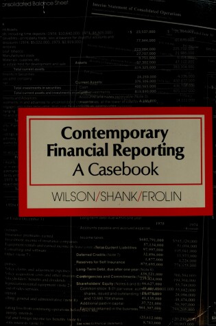 Cover of Contemporary Financial Reporting