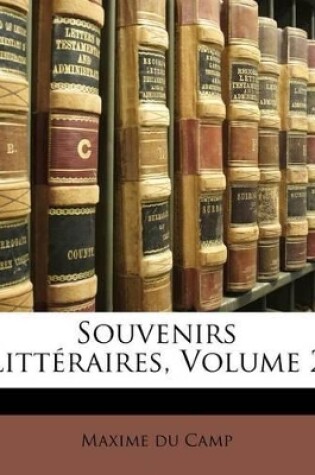 Cover of Souvenirs Littéraires, Volume 2