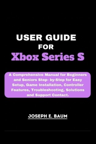 Cover of User Guide For Xbox Series S