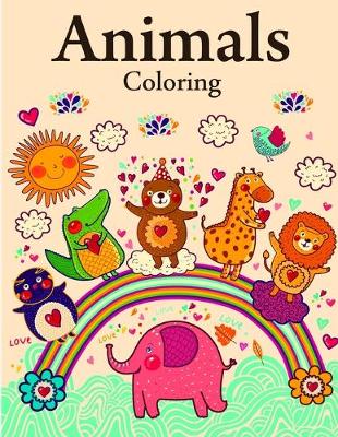 Book cover for Animals Coloring