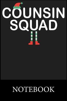 Book cover for Counsin Squad Notebook