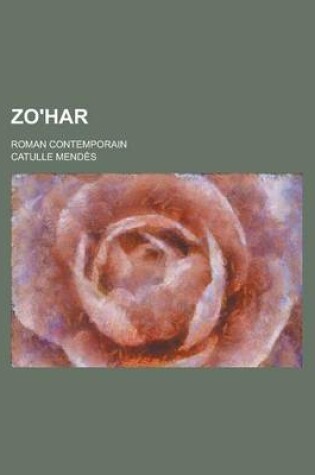 Cover of Zo'har; Roman Contemporain