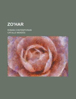 Book cover for Zo'har; Roman Contemporain