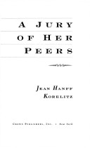 Book cover for A Jury of Her Peers