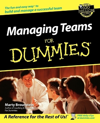 Book cover for Managing Teams For Dummies