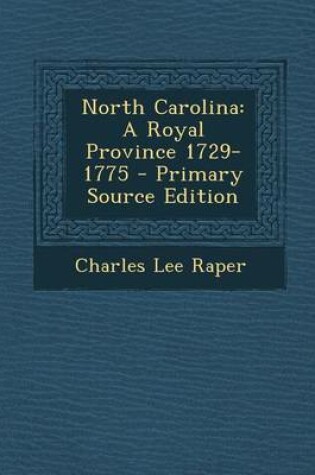 Cover of North Carolina