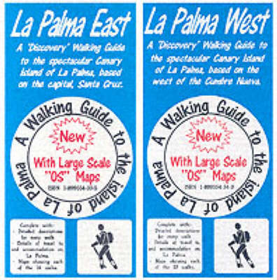 Book cover for La Palma East and West Walking Guides