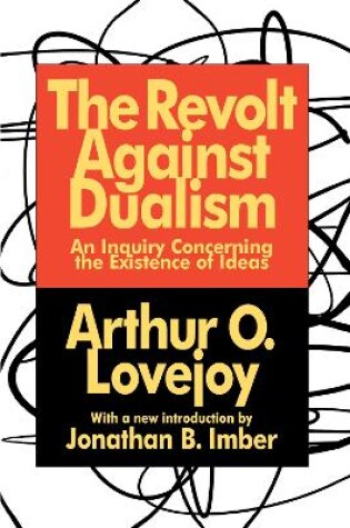 Cover of The Revolt Against Dualism