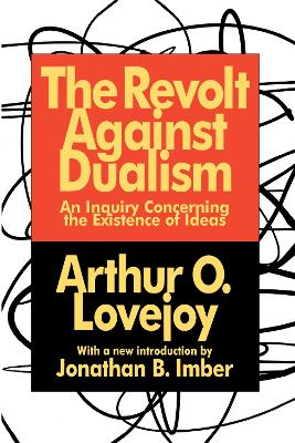 Book cover for The Revolt Against Dualism